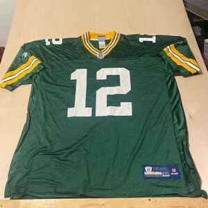 Vintage Y2K Reebok Greenbay jersey 2XL Aaron Rogers jersey‎